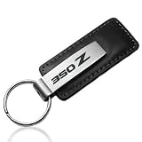 Nissan 350Z Black Leather Key Chain