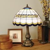 Nashville Predators Stained Glass Table Lamp