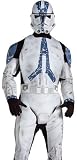 Mens Costume Sci Fi Star Wars Officially Licensed Clone Trooper Soldier Clonetrooper Party Outfit