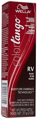 Wella Color Tango Permanent Masque Hair Color 2 Oz (RV Ruby) by Color Tango