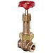 Milwaukee Valve 1182 Series Bronze Gate Valve, Heavy Duty Service, Class 300, Rising Stem, NPT Female