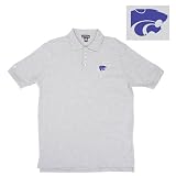 Kansas State Wildcats NCAA Classic Pique Polo Shirt (Heather)