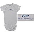 Baby-Says Bodysuit, DUDE Where's My Stroller?, 3-6 months