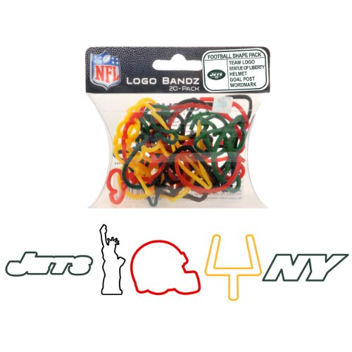 Forever Collectibles NFL New York Jets Logo Bandz