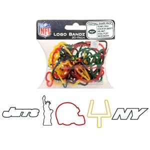 Forever Collectibles NFL New York Jets Logo Bandz by Forever Collectibles