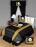 PITTSBURGH STEELERS QUEEN 5 PIECE BEDDING SET Boy Football NFL bag