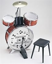 Bontempi Rock Drummer Drum Set with Stool