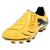 PUMA PWR-C 1.10 FG Cleats (Teamsport Yellow/Black/Chrome)