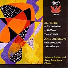 Rorem: Six Variations; Sicilienne; Corigliano: Gazebo Dances; Kaleidoscope