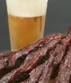 8 oz Hickory Smoked Beef Strips - Cracked Pepper by Gary West Meats