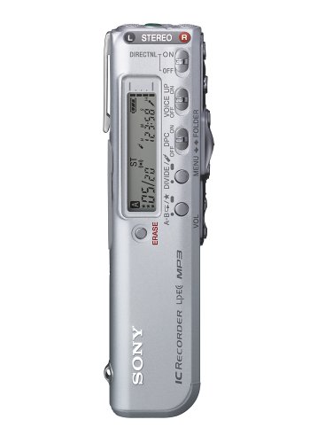 Sony ICDSX46 - 128MB Digital Voice Recorder w/ MP3 Playback On Sale