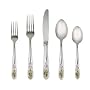 Lenox Holiday Platinum 20-Piece Flatware Set, Service for 4