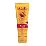 JASON Natural Cosmetics Sunbrellas Sport Natural Sunblock , SPF 45, 4 oz Bottles,