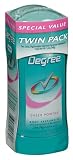 Degree Anti-Perspirant & Deodorant Invisible Solid, Sheer Powder, 2.6-Ounce Sticks in 2-Count Packages (Pack of 6)