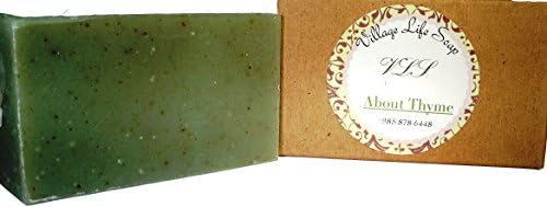 Village Life Soap Organic "About Thyme" Soap Bar 2 Bars