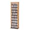 Oak/Black Slim Barrister Tower