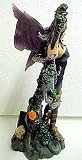 Erotic Goth Dark Angel Statue Gothic Cross Figurine
