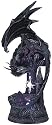 Dragon w/ Lighting LED Crystal Ball Collectible Figurine Statue Model