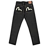 Evisu - Evisu painted logo denim jeans EVIS0740