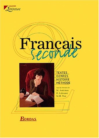 Français, 2nde. Livre de l'élève, 2000