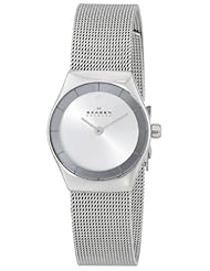 Skagen Womens SKW2044 Klassik Analog Display Analog Quartz Silver Watch