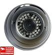 VideoSecu 1/3" Sony CCD 540L IR CCTV Security 36 LED Color Dome Vandal Proof Camera free surveillance warning sticker VD49H 1LE