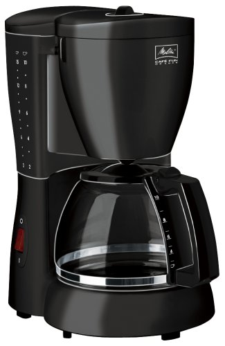Melitta - Fun de Luxe  -  Cafetiere filtre  10/15 tasses  - coloris noir -