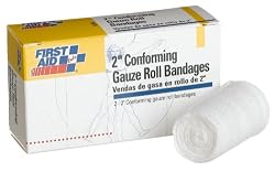 First Aid Only 2" Conforming Gauze Roll Bandage, 2-Count Boxes (Pack of 10)