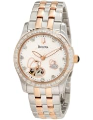Bulova Womens 98R154 BVA-Series 130 Mother of Pearl Dial Watch