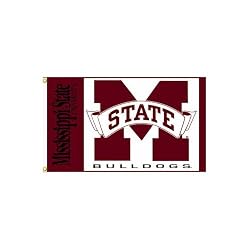 Mississippi State NCAA 3' x 5' Single Sided Banner Flag by BSI Products Inc.