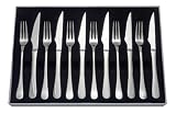 Judge Windsor Set Of Six Steak Knives & Forks Kitchen & Housewares