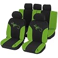 Unitec 84947 Autositzbezugset "Reptilia" gr�n