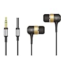 ECOUTEURS Noir (orange) POUR MP3/MP4,TELEPHONE,PC,Tour de cou,3.5mm