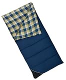 Wenzel Crater Lake Oversize Rectangular 25-Degree Sleeping Bag (Blue/Yellow)