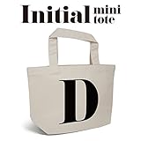 イニシャル D トートバッグ （小） (ナチュラル)