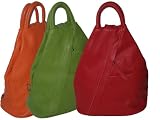 Soft Italian Leather Rucksack/Backpack Shoulder Bag