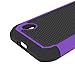 S6 Active Case, LK [Drop Protection] Shock-Absorption Hybrid Dual Layer Armor Defender Protective Case Cover for Samsung Galaxy S6 Active (Purple)