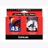 Lexmark #43xl/#44xl Combo Pack Printer Technology Ink-jet