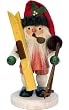 German Smoker - Santa Claus With Skis