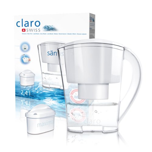 ClaroSwiss 30000001 Starterpacket S&auml;ntis inklusiv Filterkanne und 1 Filterkartusche