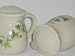 3" Belly Salt and Pepper Shaker Set with Ivy