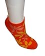 Lot Of 3 Pairs Womens Assorted Flower Garden Anklet Ped Socks ( 9-11)