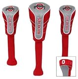 Ohio State Golf Club Headcovers Set of 3 - Nylon