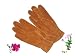 Women's Washable suede Leather Garden Gloves, Sold By 3 Pairs