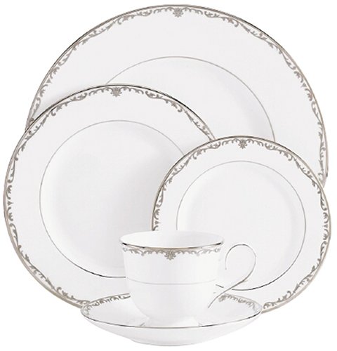 Lenox Coronet Platinum Bone China Cup