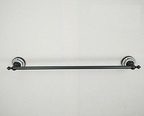 OOFAY YSPJ Simple copper Towel Bar antique thickening continental pattern color Towel rack towel ring