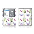 Butterfly Field Design Protective Decal Skin Sticker for Apple iPod nano 3G (3rd Generation) 4GB/ 8GB Player