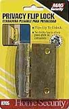 Door Flip Lock for Child Safety Colors: White
