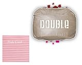 Comfort Sac Double Sac Pink Cord By Elite Furniture