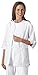 Cherokee Women's 3/4 Sleeve Embroidered Jacket, White, Large